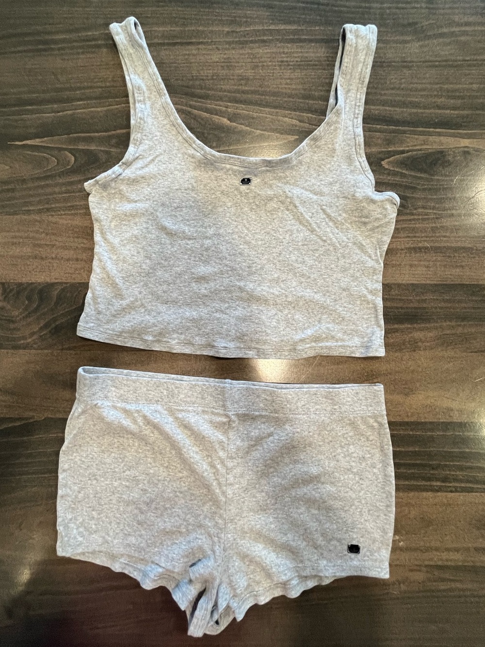 Victoria’s Secret Pajama Set
Size: Large 
Color: Gray